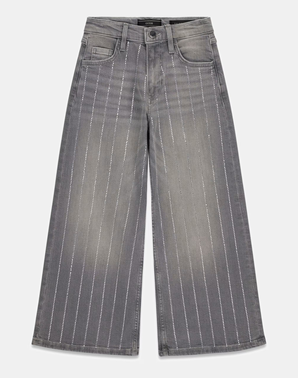 GUESS PALAZZO GREY STR DENIM PANTS ΠΑΝΤΕΛΟΝΙ ΠΑΙΔΙΚΟ GIRL J6RA02D5A60-RYSK DenimGray