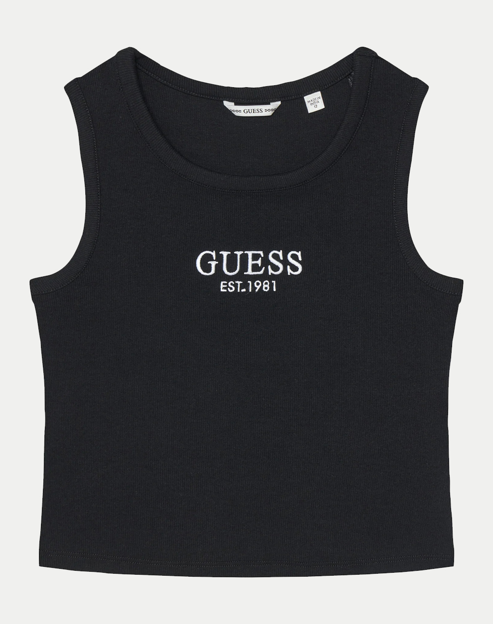 GUESS RIB MIDI SL T-SHIRT ΜΠΛΟΥΖΑ ΠΑΙΔΙΚΟ GIRL J4YI16KBZP4-JBLK JetBlack
