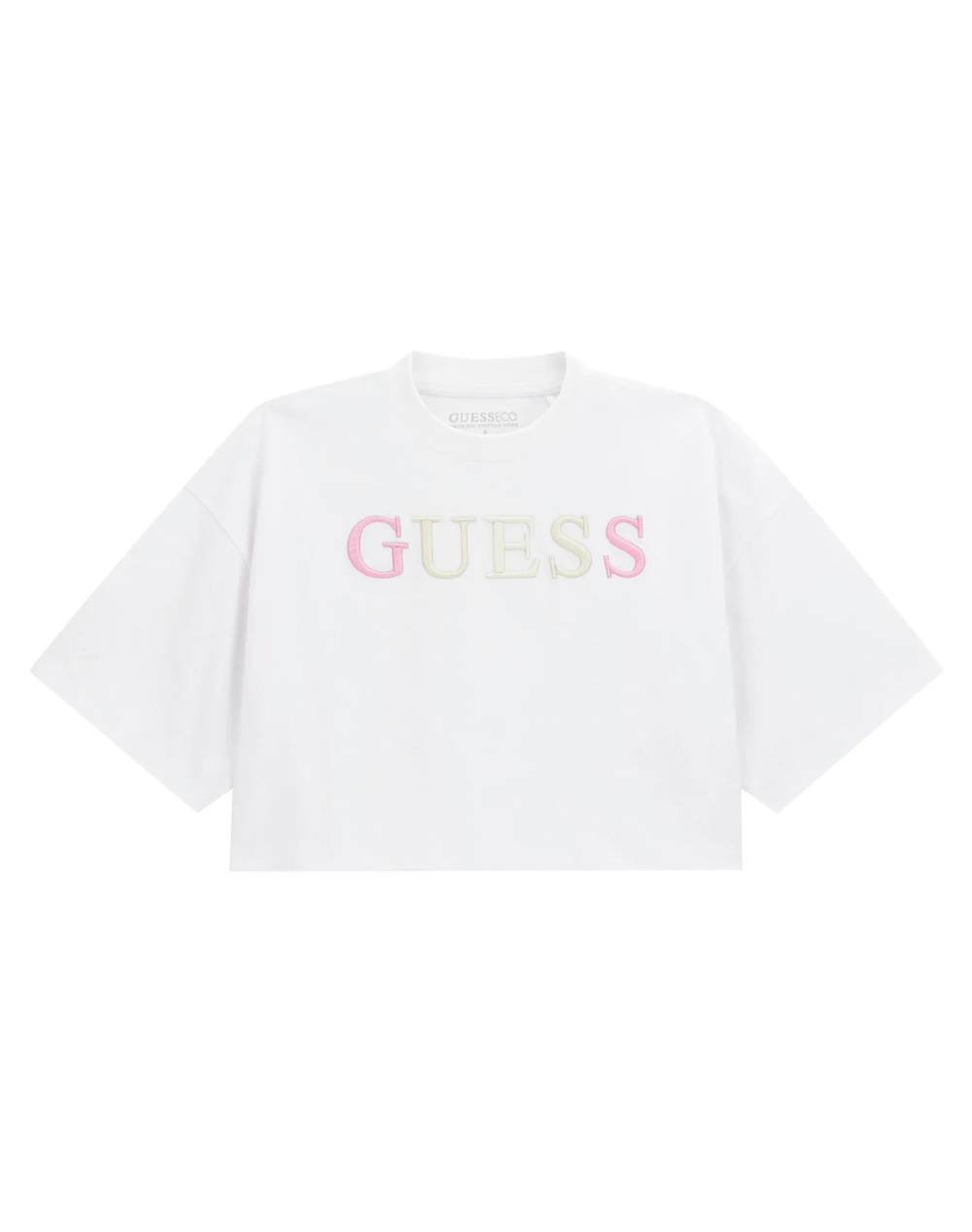 GUESS BOXY SS T-SHIRT ΜΠΛΟΥΖΑ ΠΑΙΔΙΚΟ GIRL J6RI11KCNQ4-G011 White