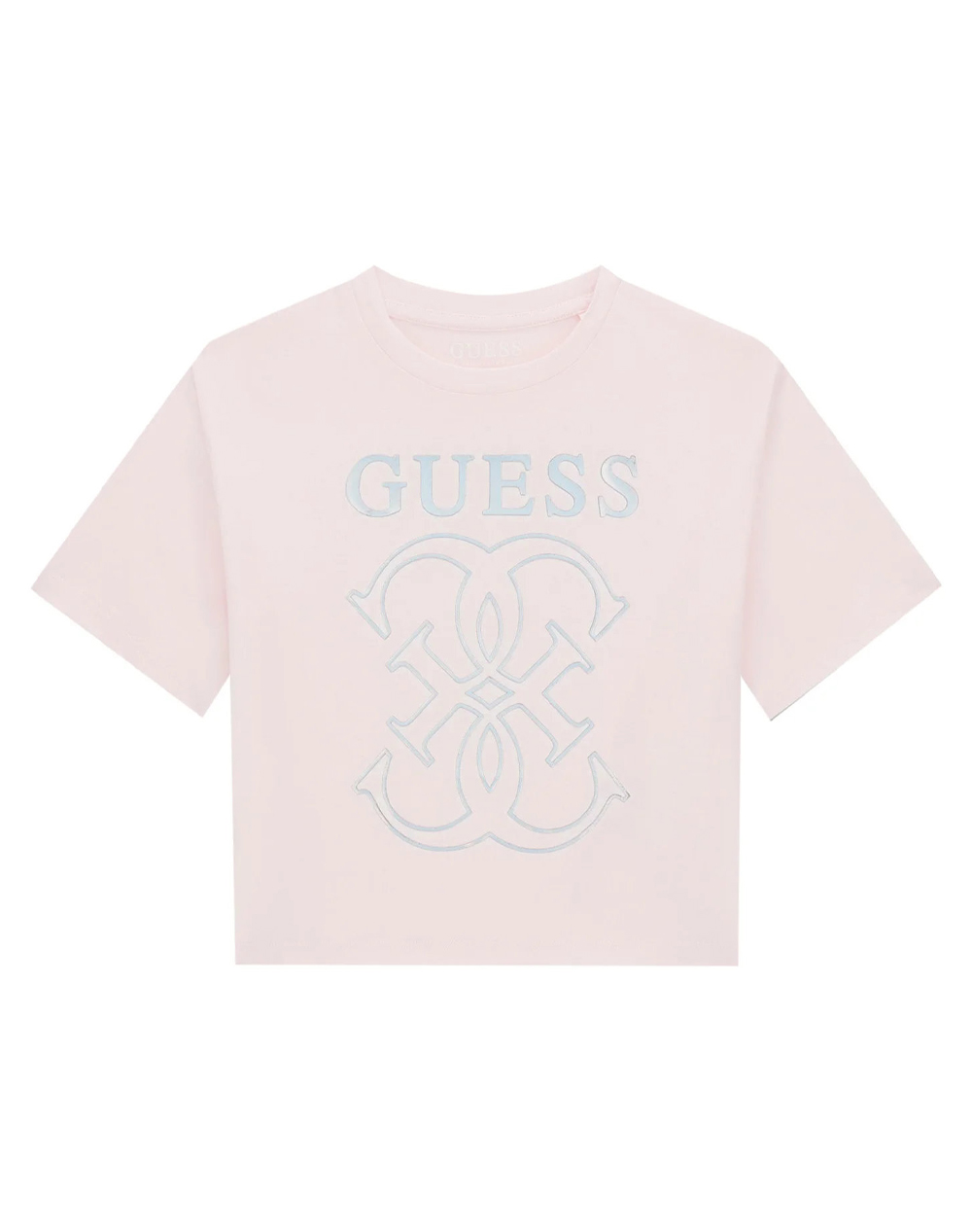GUESS SS T-SHIRT ΜΠΛΟΥΖΑ ΠΑΙΔΙΚΟ GIRL J6RI22K8HM4-G62O LightPink