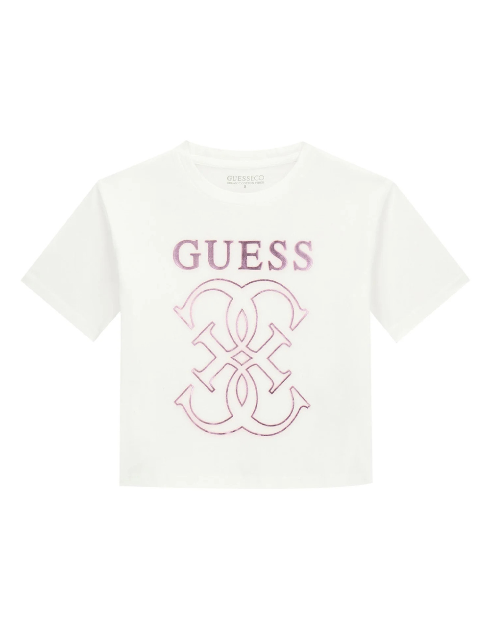 GUESS SS T-SHIRT ΜΠΛΟΥΖΑ ΠΑΙΔΙΚΟ GIRL J6RI22K8HM4-G011 White