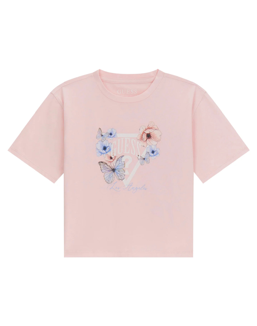 GUESS MIDI SS T-SHIRT ΜΠΛΟΥΖΑ ΠΑΙΔΙΚΟ GIRL J6RI32K6YW4-G62O LightPink