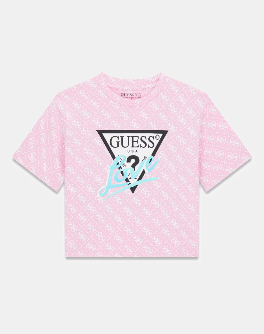 GUESS KIDS MIDI SS T-SHIRT ΜΠΛΟΥΖΑ ΠΑΙΔΙΚΟ GIRL J6RI08K6YW4-P4GG Pink