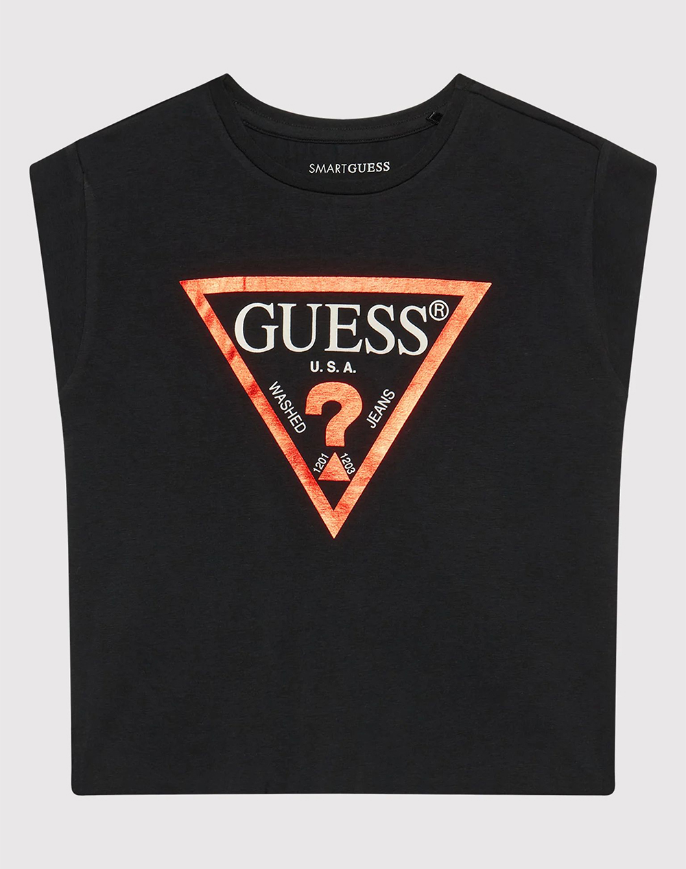 GUESS CROPPED SS TSHIRT_CORE ΜΠΛΟΥΖΑ ΠΑΙΔΙΚΟ GIRL J81I15J1311-JBLK Black
