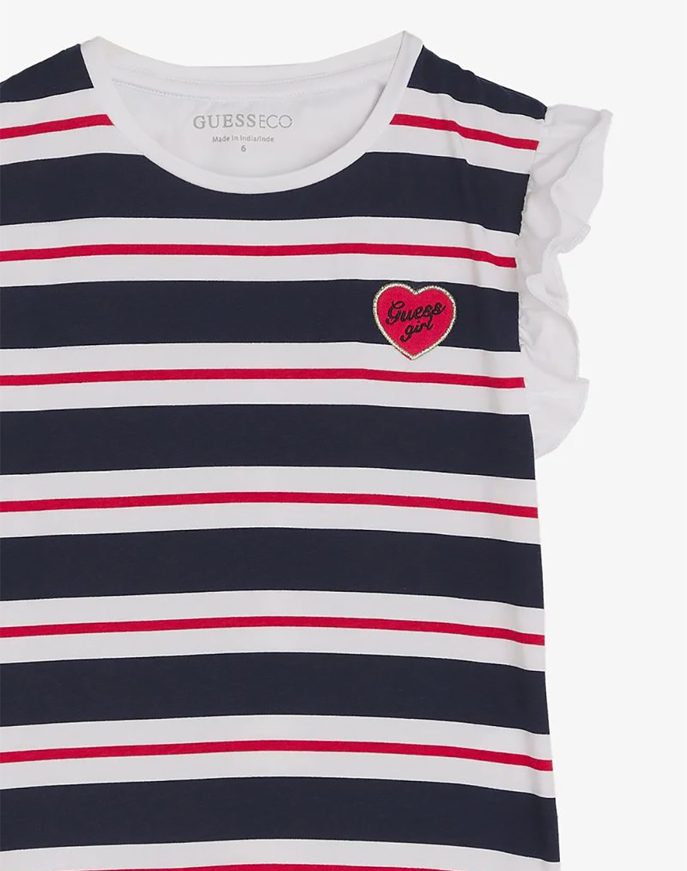 Guess Ss T-Shirt Μπλούζα Παιδικό Girl K6Ri16K6Yw4-P75I Multi παιδικά Κορίτσι ρούχα μπλούζες Politikos Shop Πολιτικός