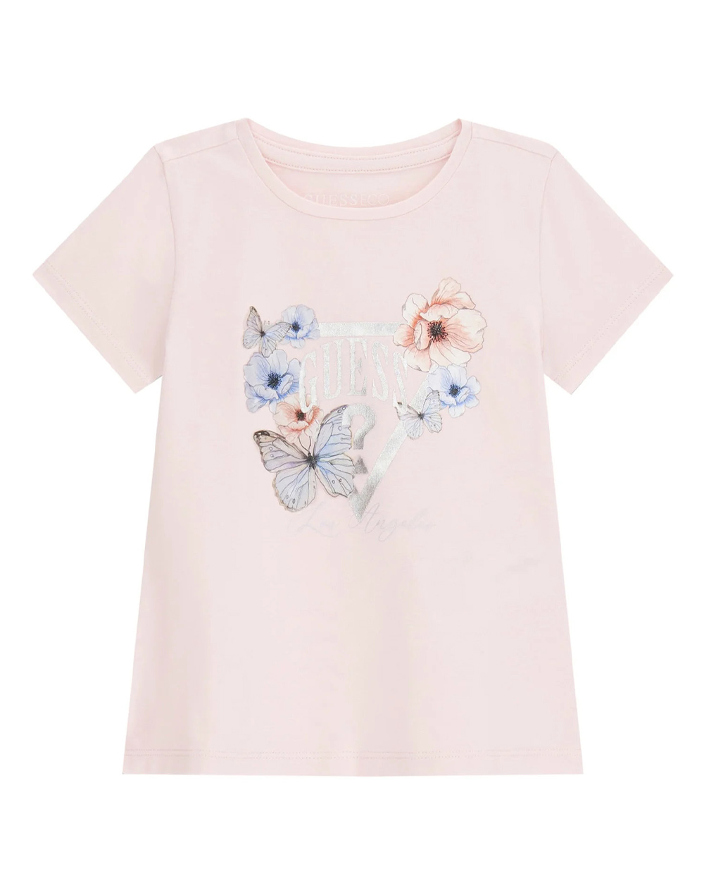 GUESS SS T-SHIRT ΜΠΛΟΥΖΑ ΠΑΙΔΙΚΟ GIRL K6RI21K6YW4-G62O LightPink