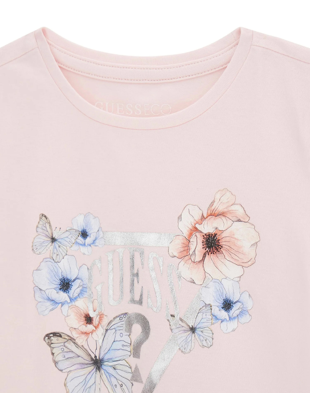 Guess Ss T-Shirt Μπλούζα Παιδικό Girl K6Ri21K6Yw4-G62O Lightpink παιδικά Κορίτσι ρούχα μπλούζες Politikos Shop Πολιτικός