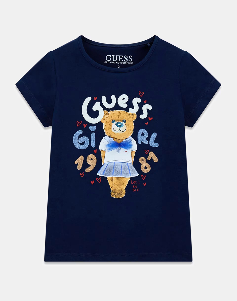 GUESS KIDS SS T-SHIRT ΜΠΛΟΥΖΑ ΠΑΙΔΙΚΟ GIRL K6RI03K6YW4-G7HR DarkBlue