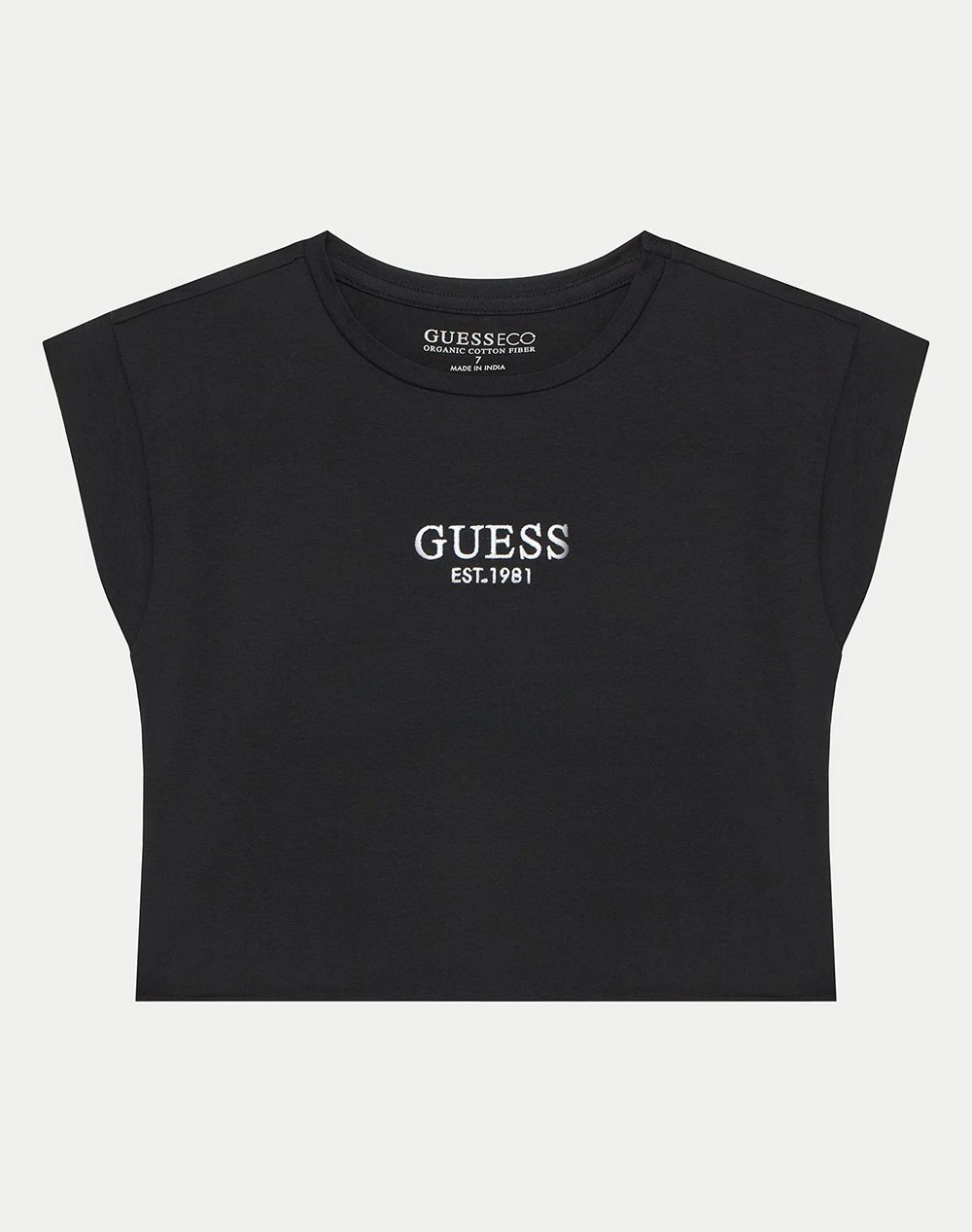 GUESS KIDS CROP SS T-SHIRT ΜΠΛΟΥΖΑ ΠΑΙΔΙΚΟ GIRL J4BI34J1314-JBLK Black