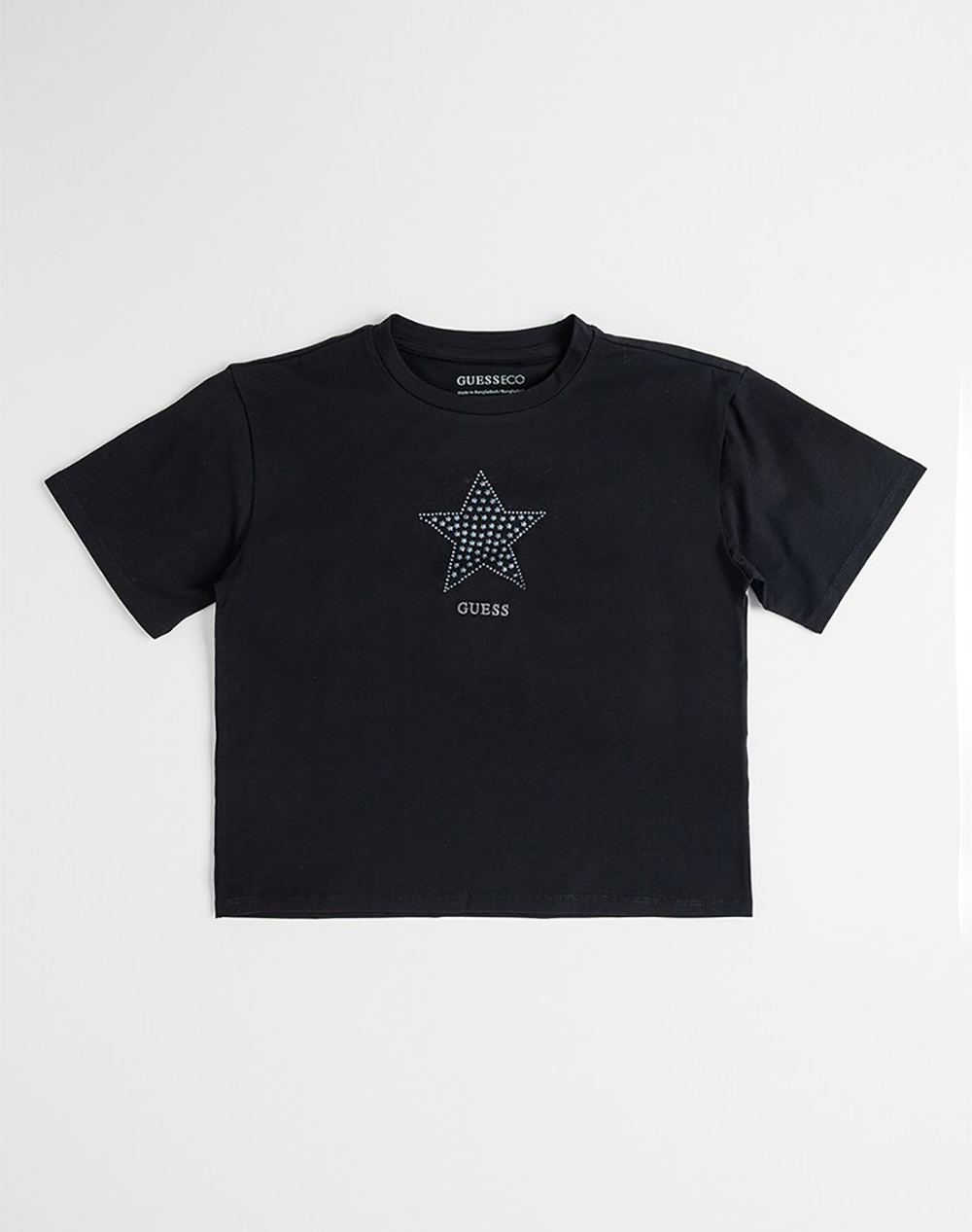 GUESS KIDS MIDI SS T-SHIRT ΜΠΛΟΥΖΑ ΠΑΙΔΙΚΟ GIRL J6RI05K6YW4-JBLK Black