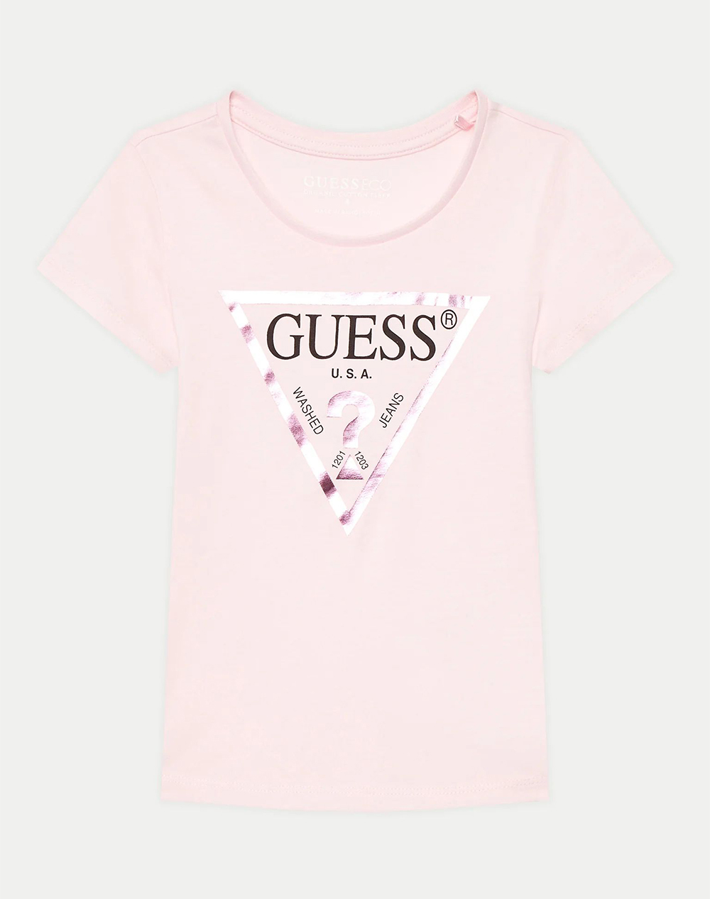 GUESS KIDS SS T-SHIRT_CORE ΜΠΛΟΥΖΑ ΠΑΙΔΙΚΟ GIRL K73I56K8HM0-G6K9 LightPink