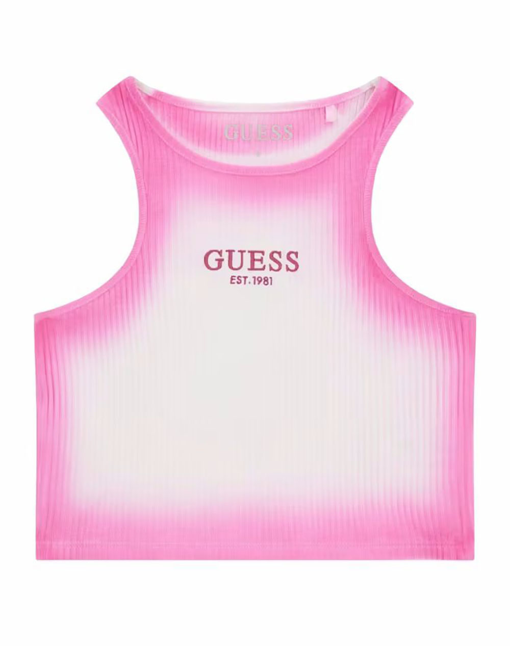 GUESS RIB SL TANK TOP ΜΠΛΟΥΖΑ ΠΑΙΔΙΚΟ GIRL J6GI22KCSK4-G4A2 Magenta