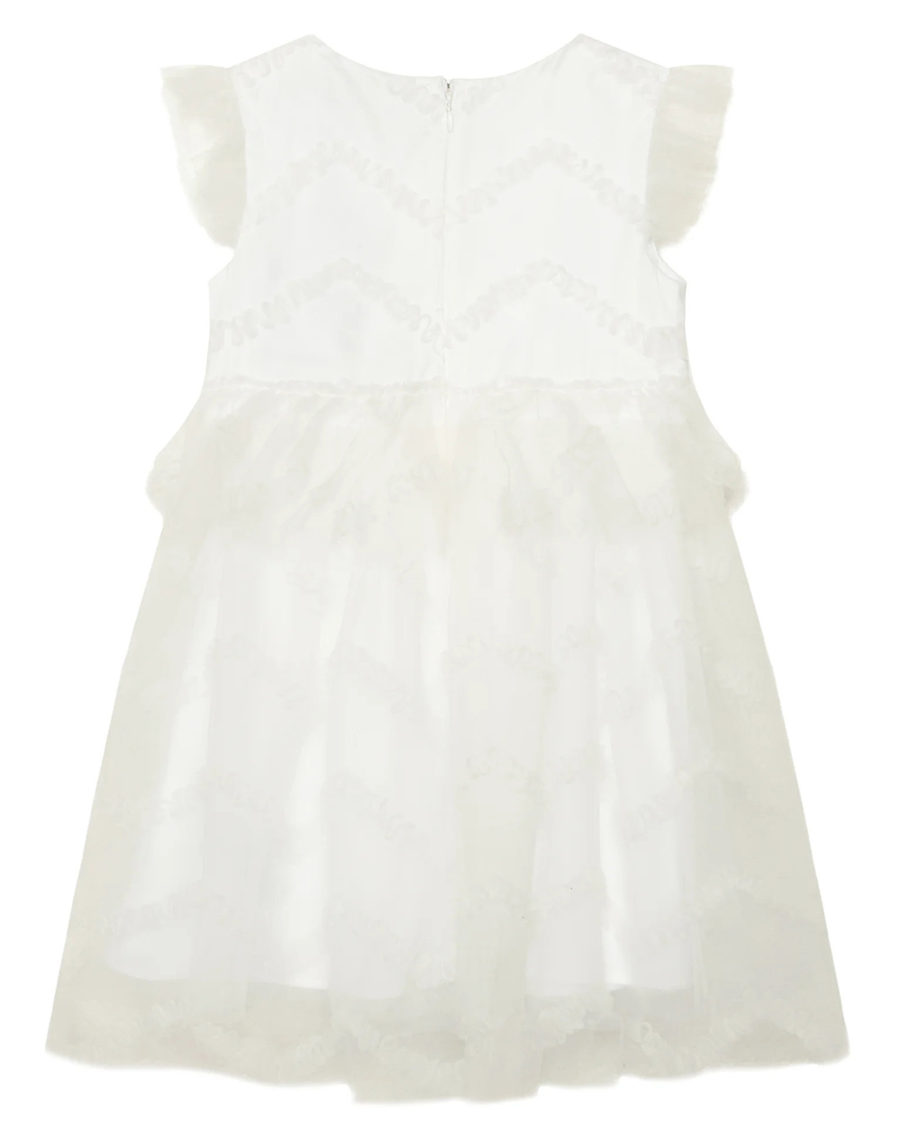 GUESS MESH DRESS_CEREMONY ΦΟΡΕΜΑ ΠΑΙΔΙΚΟ GIRL K6RK22WK040-G011 White φωτογραφία