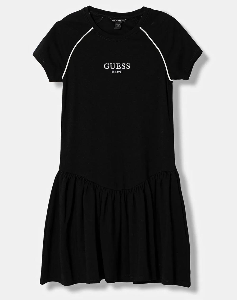 GUESS KIDS PUNTO MILANO SS DRESS ΦΟΡΕΜΑ ΠΑΙΔΙΚΟ GIRL J6RK02KCY62-JBLK Black