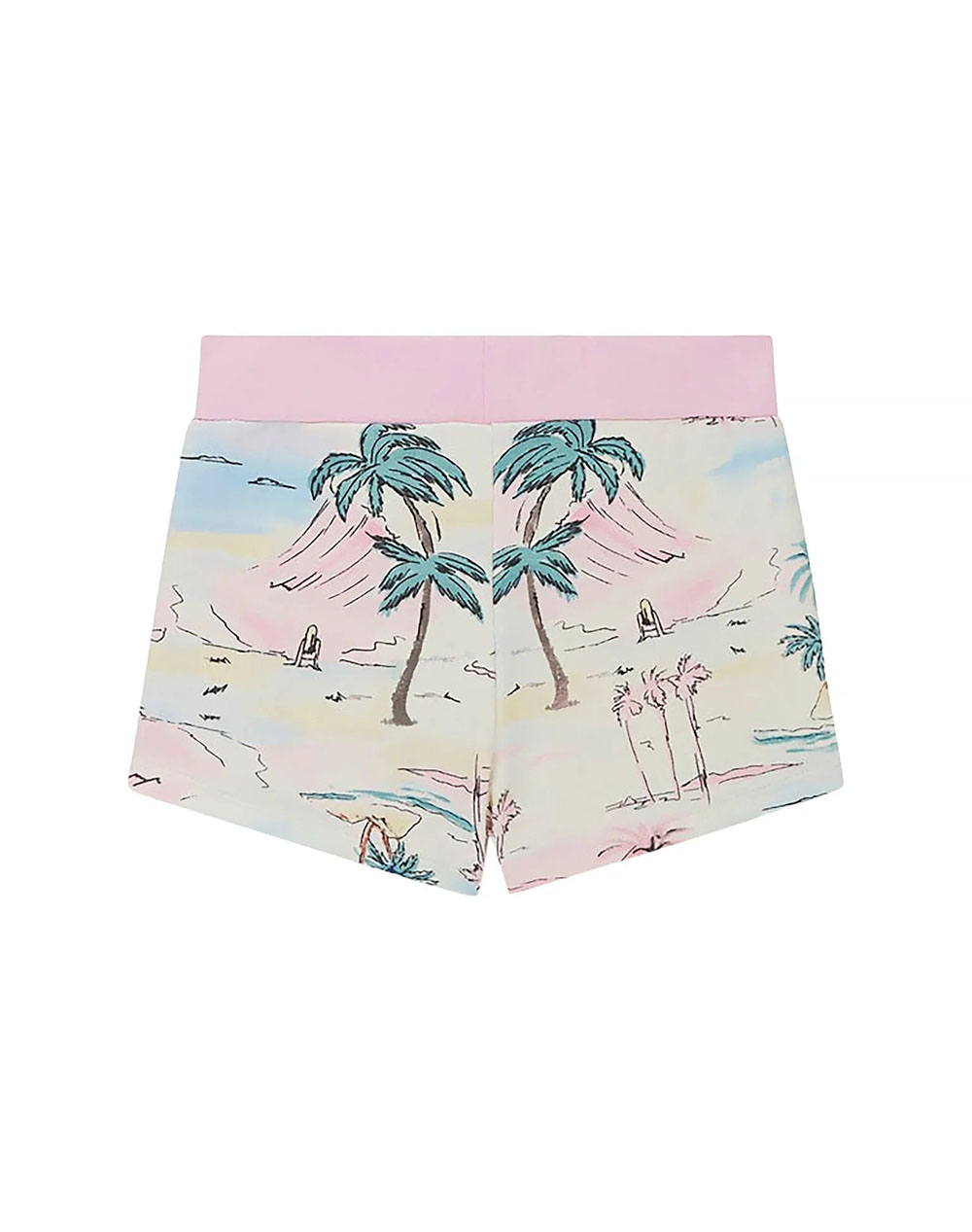 Guess Set Ss T-Shirt+Active Shorts Σετ Παιδικό Girl K6Gg02K6Yw4-G67D Lightpink παιδικά Κορίτσι ρούχα Politikos Shop Πολιτικός
