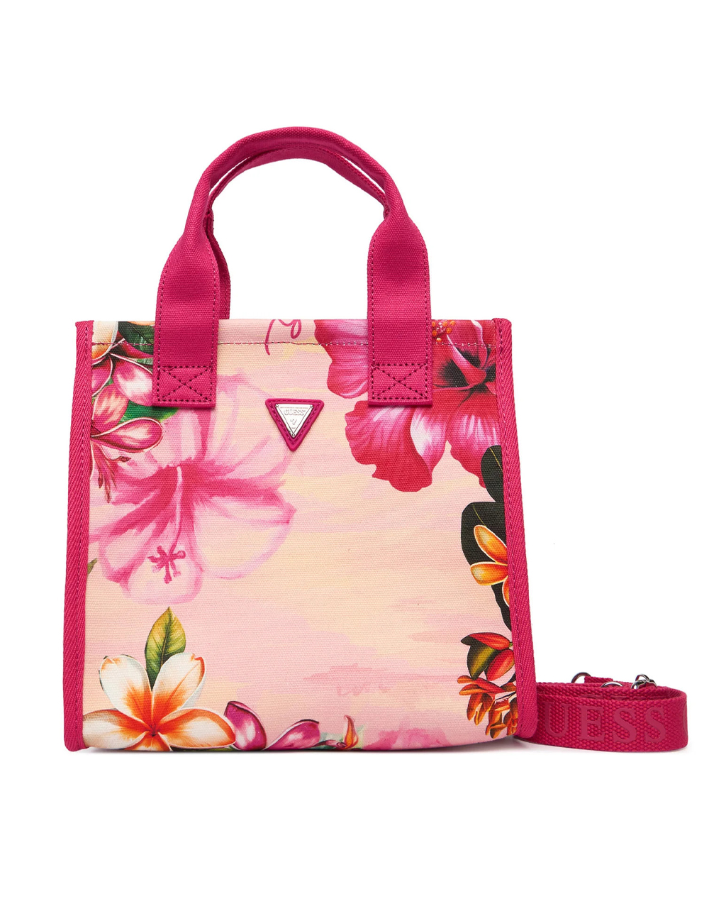 GUESS COTTON BEACH BAG ΤΣΑΝΤΑ ΠΑΙΔΙΚΟ GIRL J6GZ23WO760-P9LB Ροζ