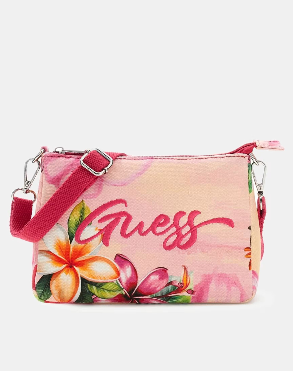 GUESS POCHETTE BEACH BAG ΤΣΑΝΤΑ ΠΑΙΔΙΚΟ GIRL J6GZ24WO760-P9LB Ροζ
