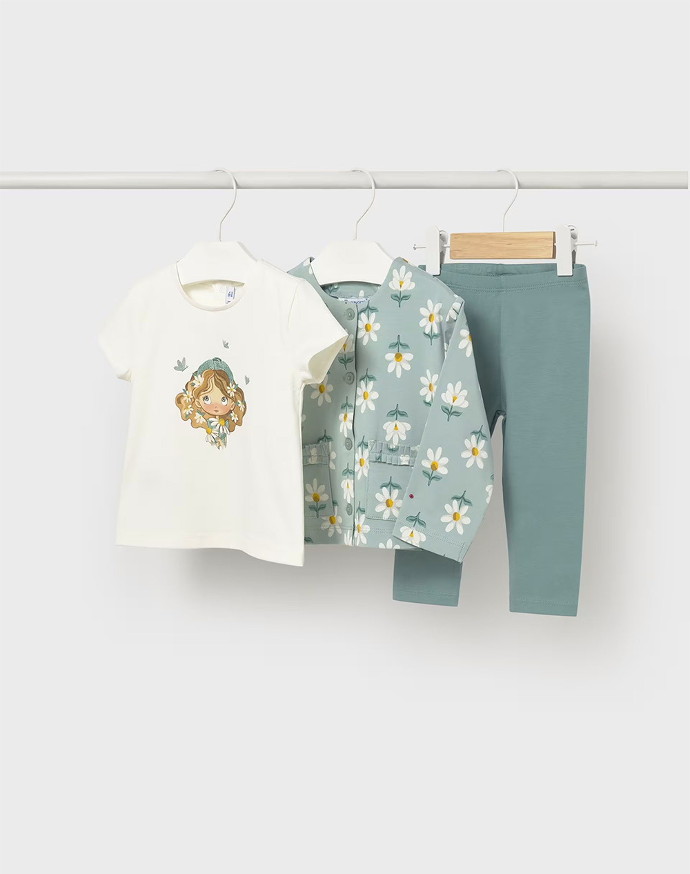 MAYORAL ΣΕΤ ΚΟΛΑΝ 3 ΤΕΜΑΧΙΑ 01749-088 MintGreen