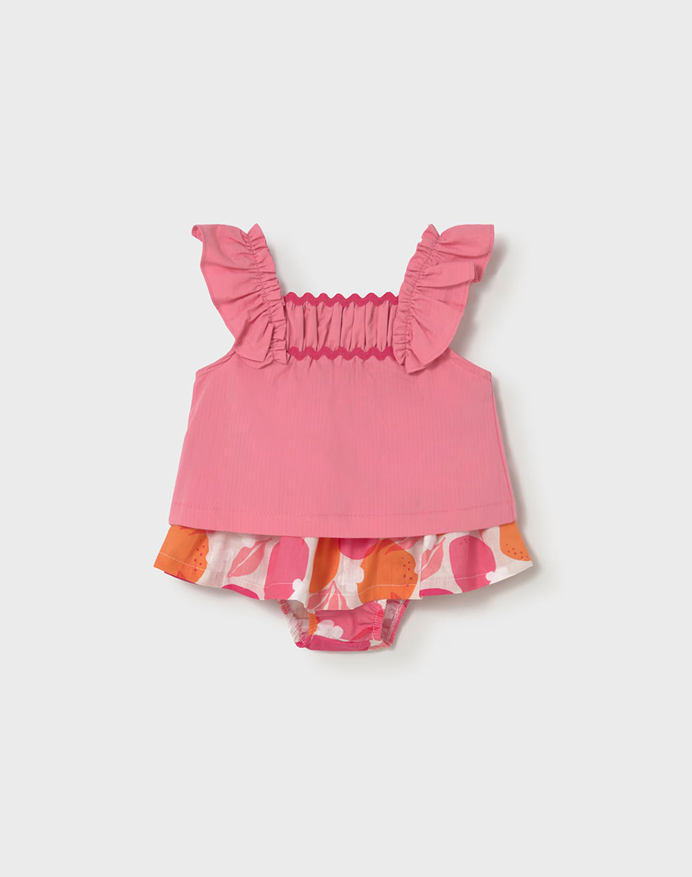 MAYORAL ΣΕΤ ΦΟΥΣΤΑ ΣΤΑΜΠΩΤΗ 01932-074 Fuchsia