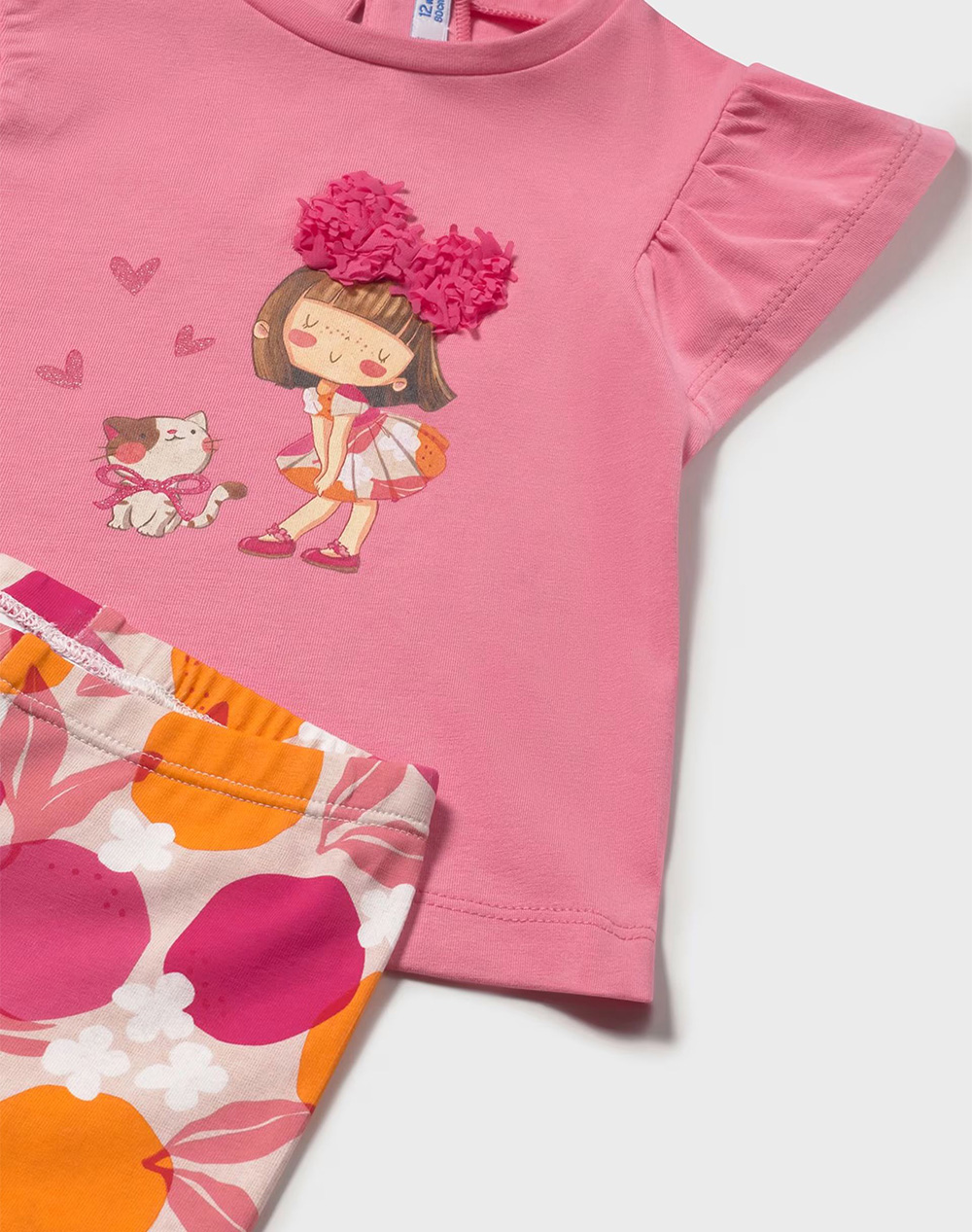 MAYORAL ΣΕΤ ΚΟΛΑΝ ΣΤΑΜΠΩΤΟ 01751-092 Pink φωτογραφία