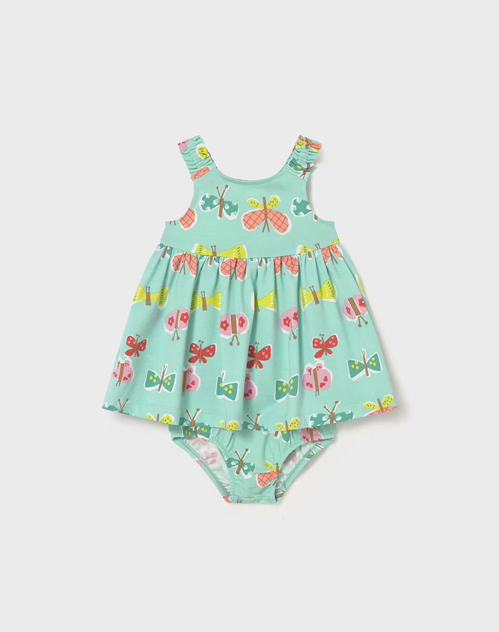 MAYORAL ΦΟΡΕΜΑ ΣΤΑΜΠΩΤΟ ΜΕ ΒΡΑΚΑΚΙ 01927-058 MintGreen