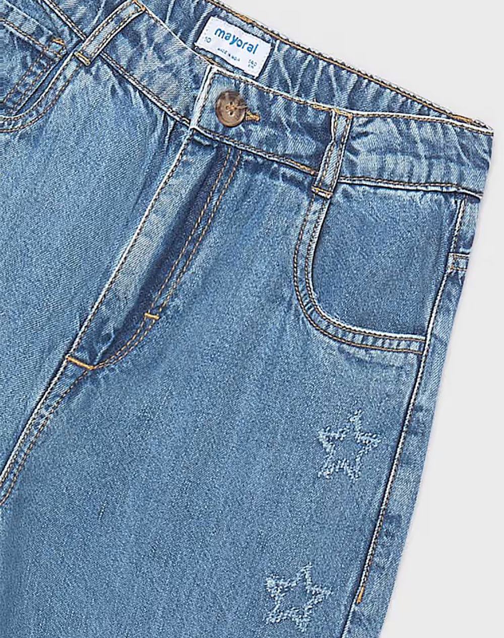 MAYORAL ΠΑΝΤΕΛΟΝΙ ΜΑΚΡΥ ΤΖΙΝ ΦΑΡΔΥ 06557-058 DenimBlue φωτογραφία