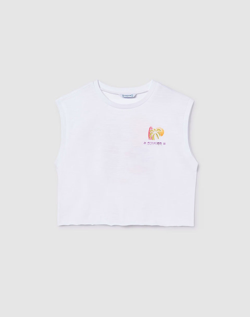 MAYORAL ΜΠΛΟΥΖΑ ΤΙΡΑΝΤΕΣ ΣΧΕΔΙΟ 06014-094 White