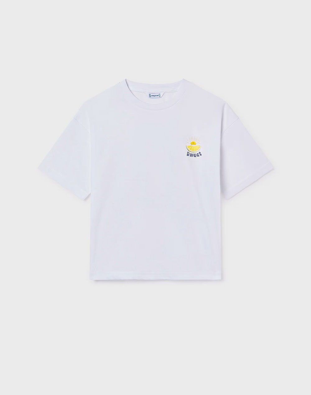 MAYORAL ΜΠΛΟΥΖΑ ΚΟΝΤΟΜΑΝΙΚΗ ΣΧΕΔΙΟ 06011-016 White