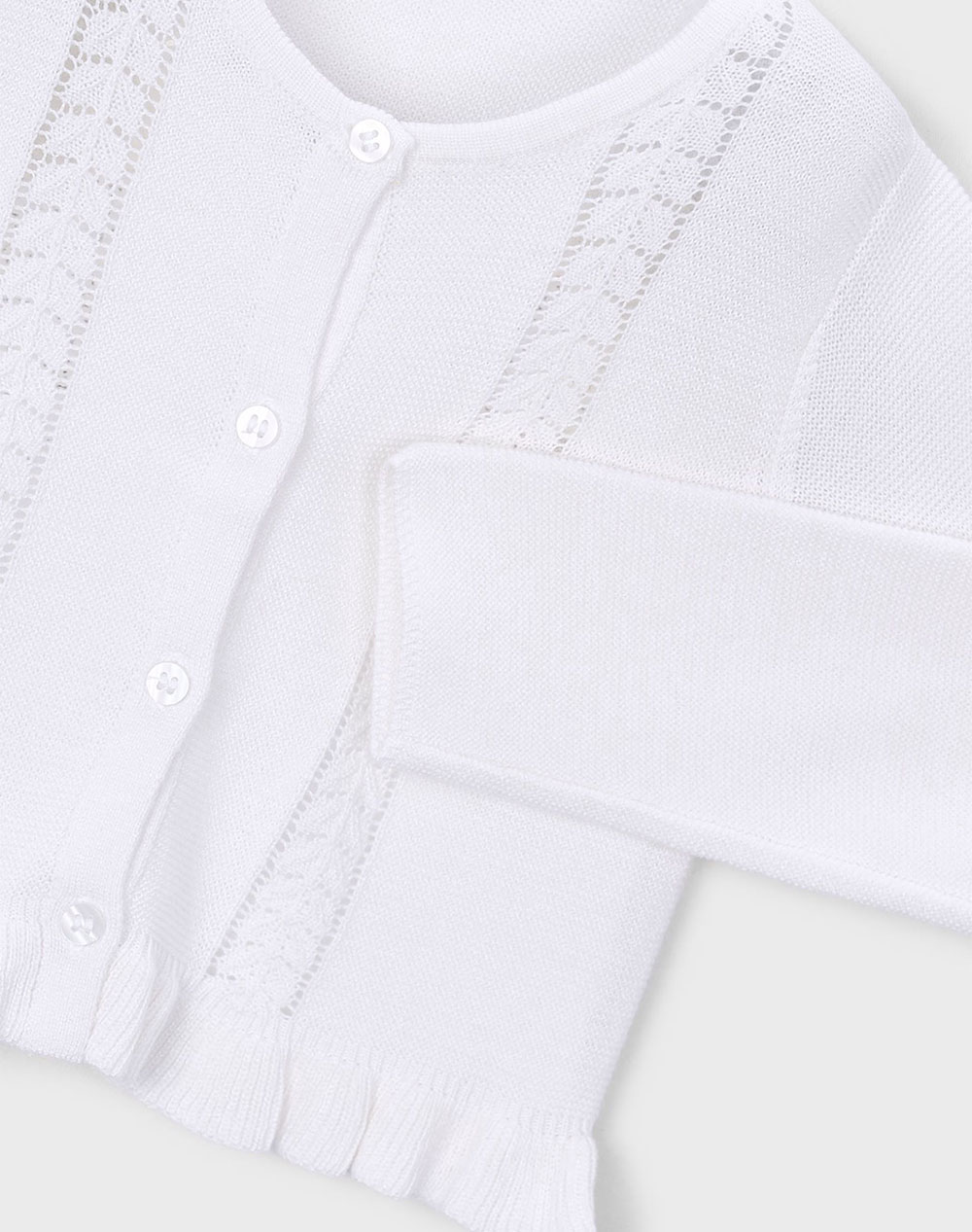 MAYORAL ΖΑΚΕΤΑ ΠΛΕΚΤΗ 03383-094 White φωτογραφία