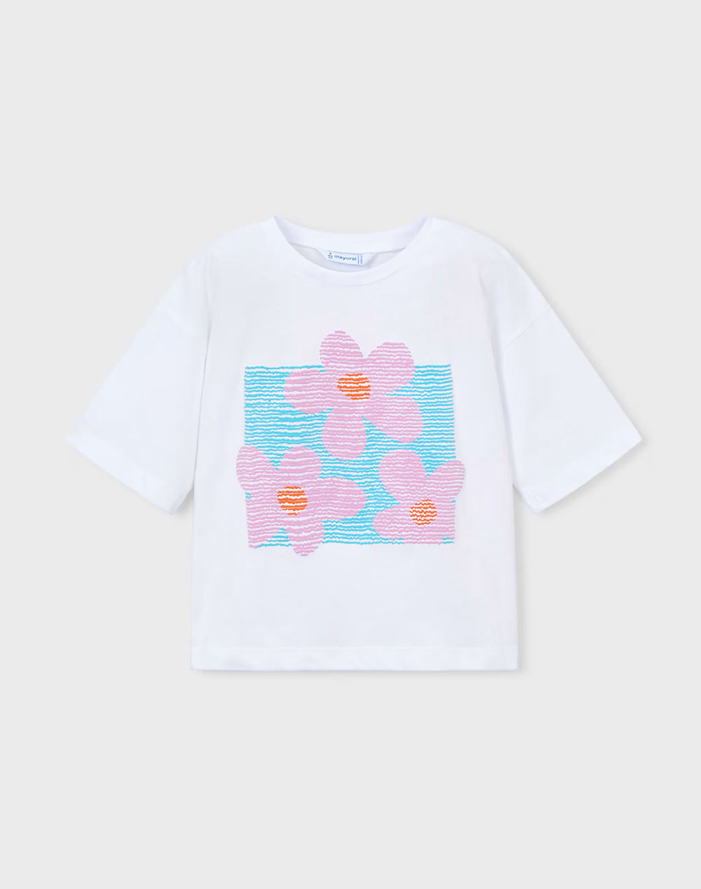 MAYORAL ΜΠΛΟΥΖΑ ΚΟΝΤΟΜΑΝΙΚΗ 03016-025 White