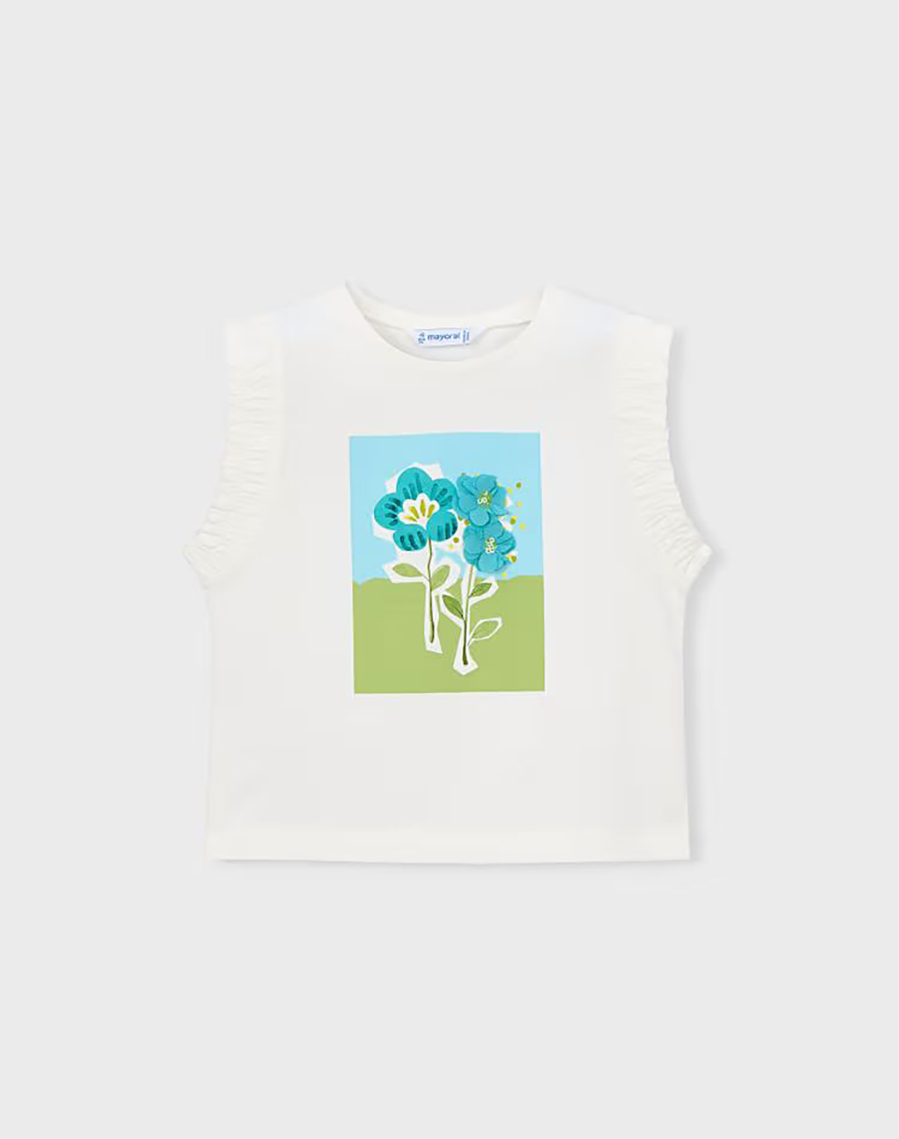 MAYORAL ΜΠΛΟΥΖΑ ΤΙΡΑΝΤΕΣ 03023-039 Ecru