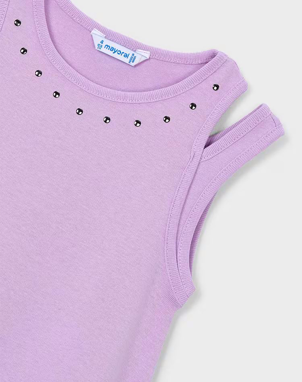 Mayoral Φόρεμα Cut Out Τρουκς 03938-092 Lilac παιδικά Κορίτσι ρούχα φορέματα Politikos Shop Πολιτικός