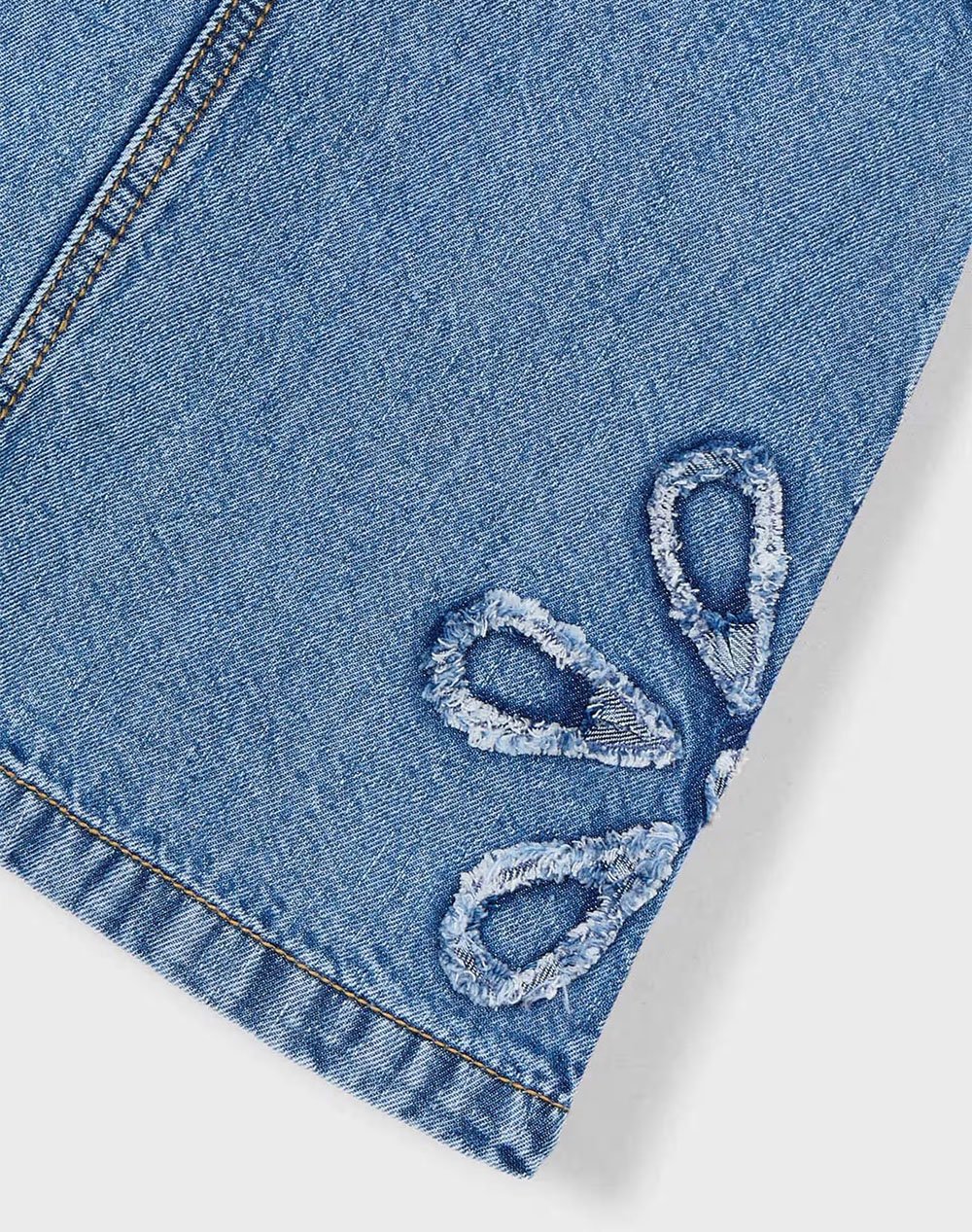 MAYORAL ΦΟΥΣΤΑ ΣΑΛΟΠΕΤΑ DENIM ΦΑΡΔΙΑ 03910-079 DenimBlue φωτογραφία