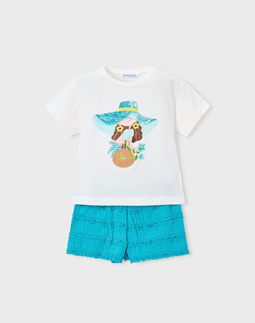 MAYORAL ΣΕΤ ΣΟΡΤΣ ΜΑΚΟ ΦΑΝΤΑΣΙΑ 03231-074 Blue
