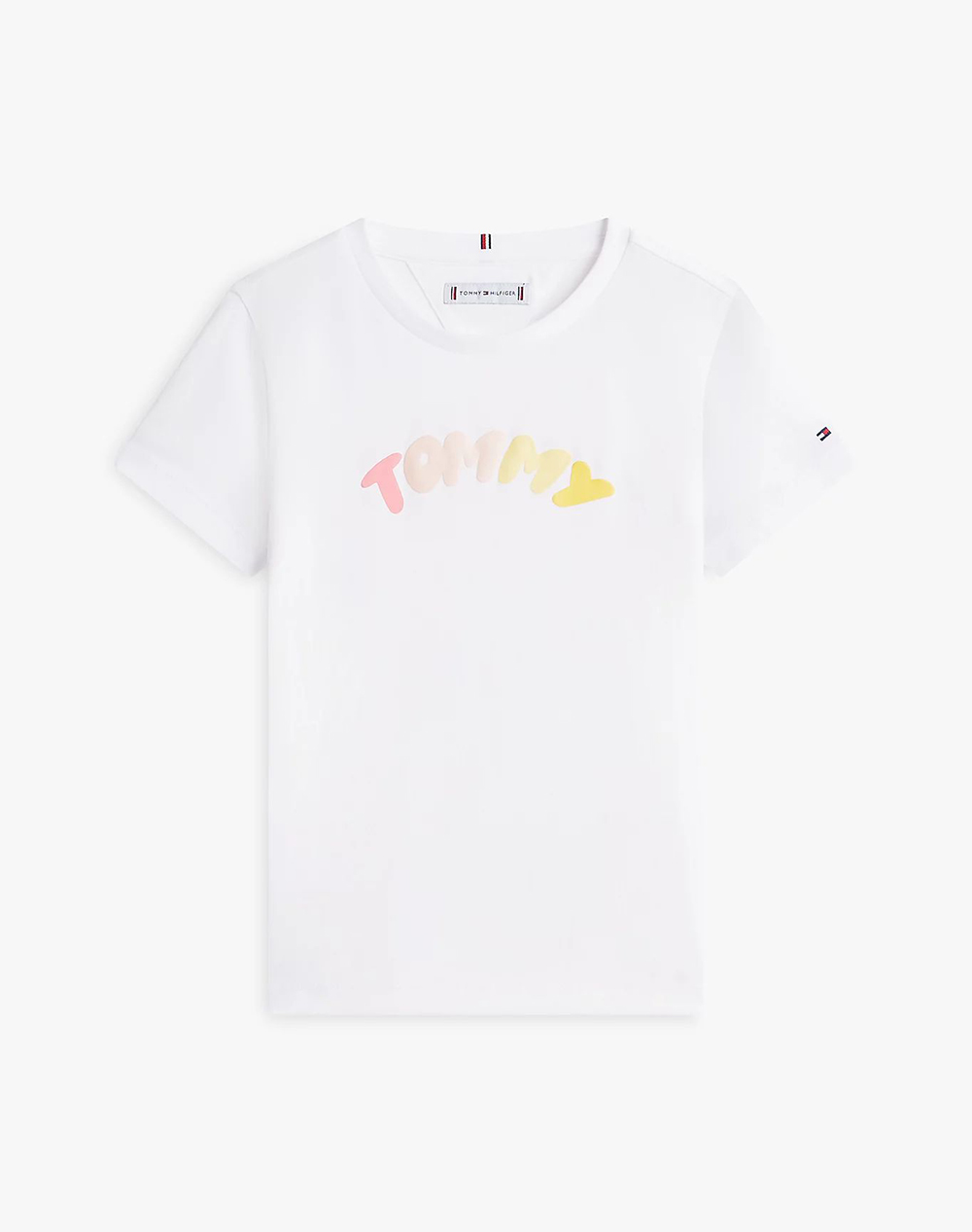 TOMMY HILFIGER TOMMY PUFF PRINT TEE SS KG0KG09246-2Y-7Y-YBR White