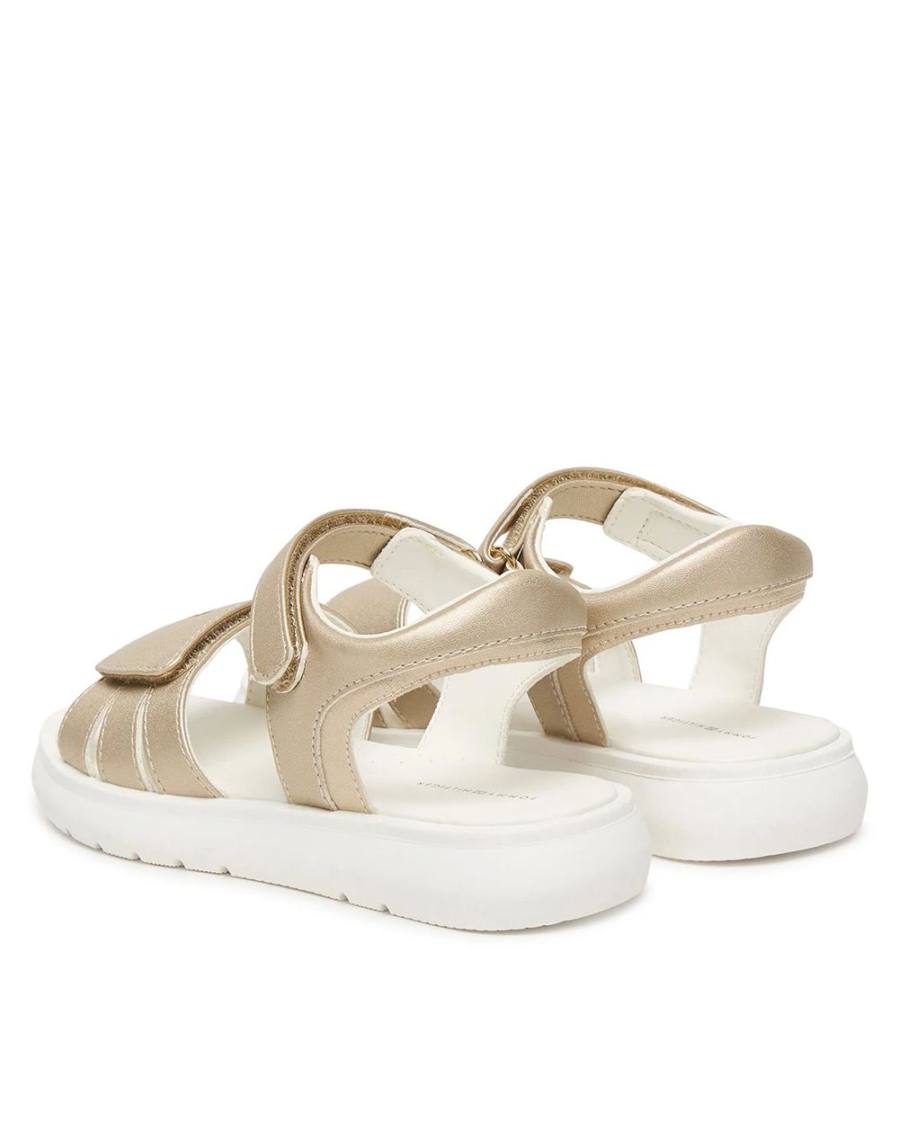 TOMMY HILFIGER VELCRO SANDAL T1A2-34275-1372-19-23-514 Gold φωτογραφία
