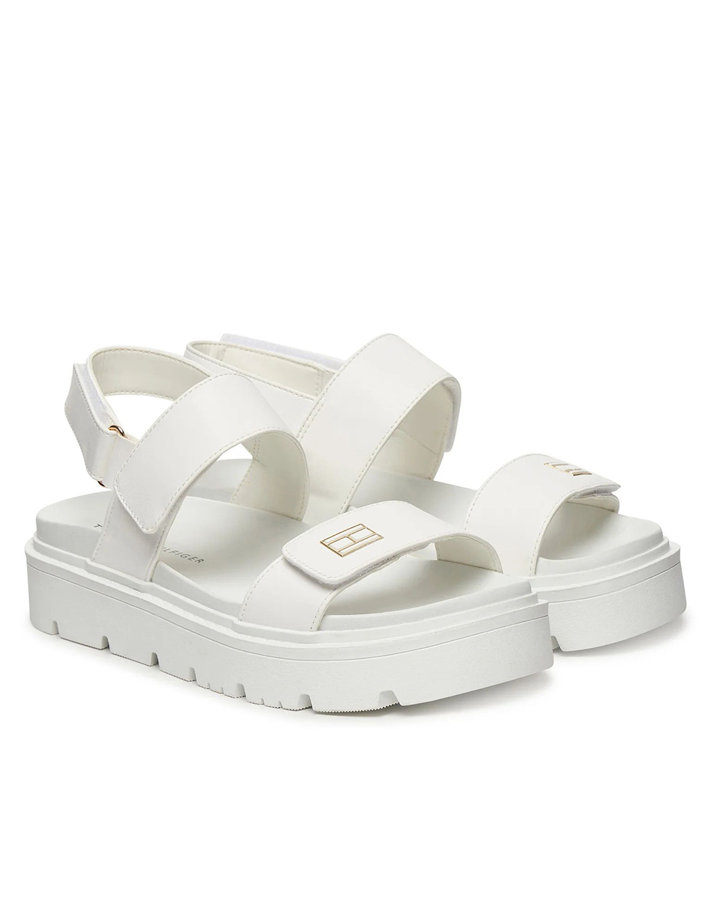 TOMMY HILFIGER VELCRO SANDAL T3A2-34284-0326-29-34-128 White φωτογραφία