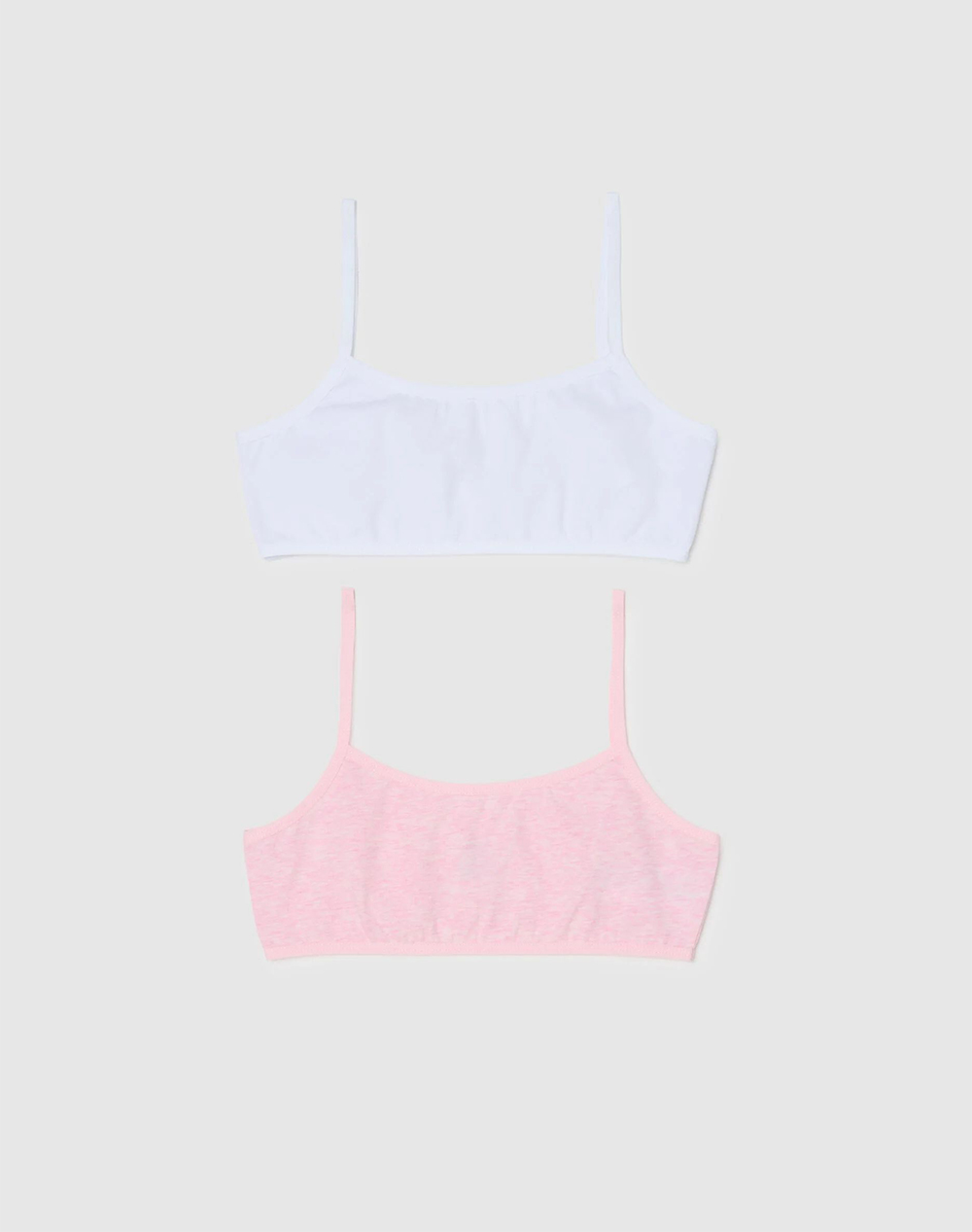 OVS PK 2 TOP 10/15 2557726-WHITE/PINK Multi