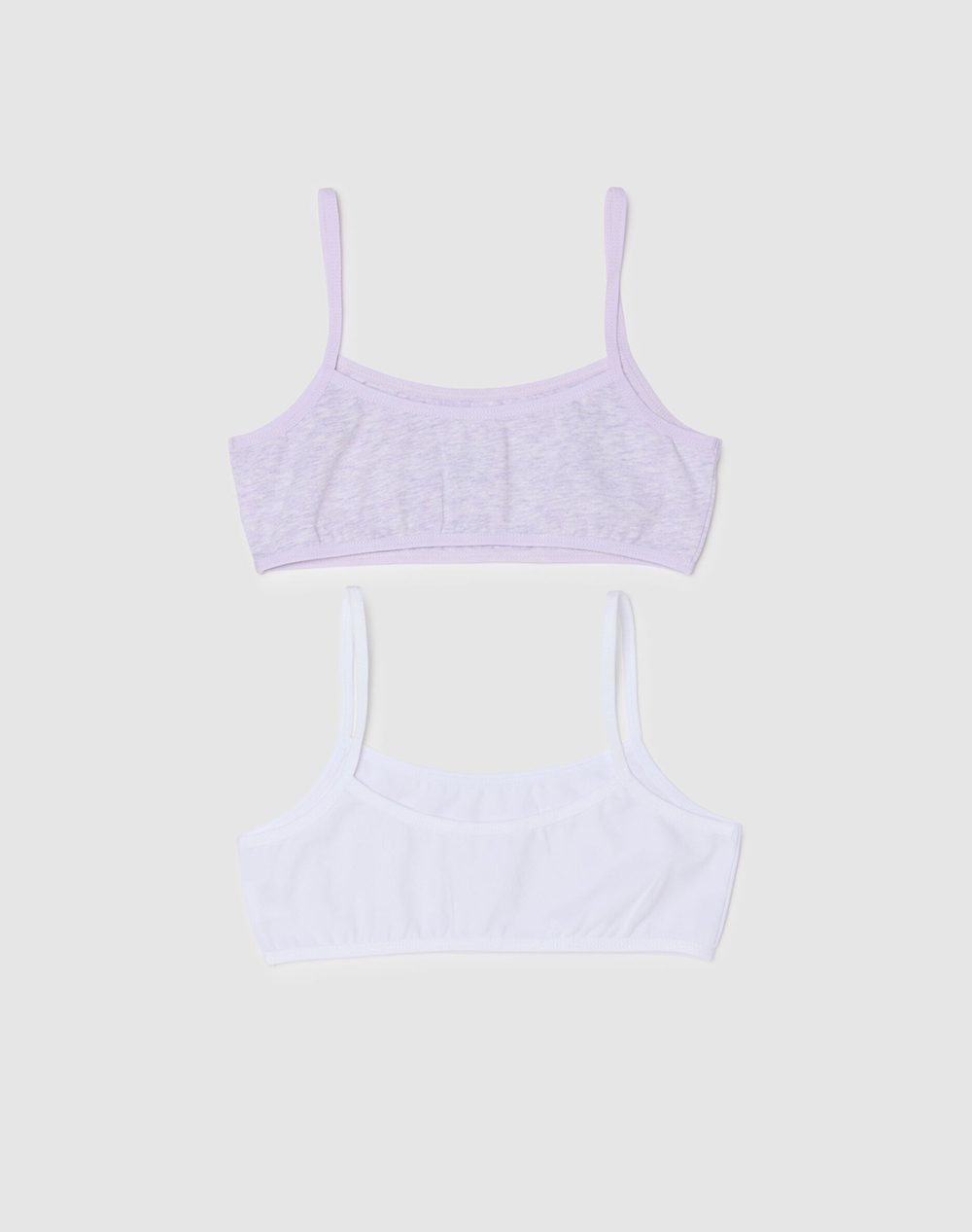 OVS PK 2 TOP 10/15 2517122-WHITE/VIOLET Multi φωτογραφία