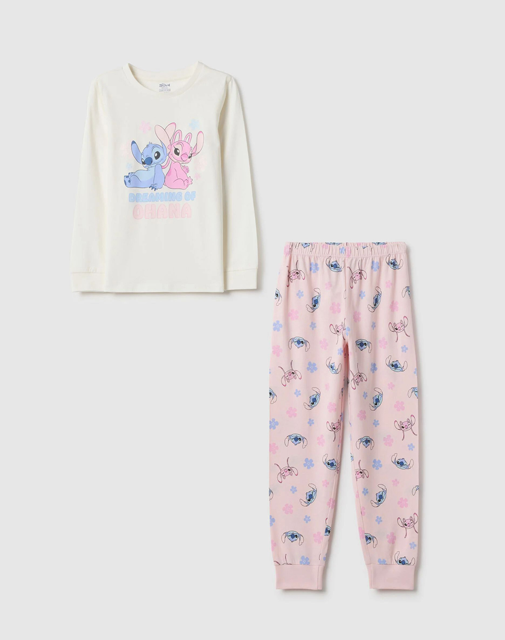 OVS PYJAMA CH 3/10 2552578-CLOUD DANCER Multi