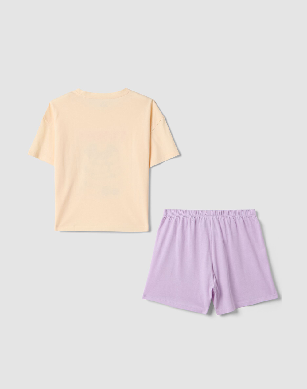OVS SP PJA SHORT 10-15 2578856-VANILLA CREAM LightPurple φωτογραφία