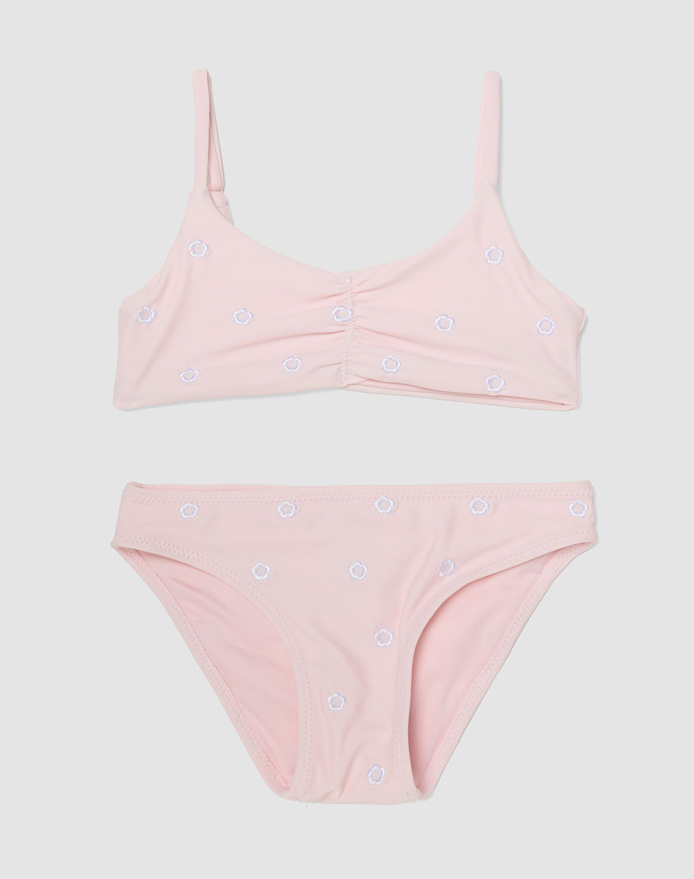 OVS OVS GIRL BIKINI EMBRO 2617052-CHALK PINK LightPink