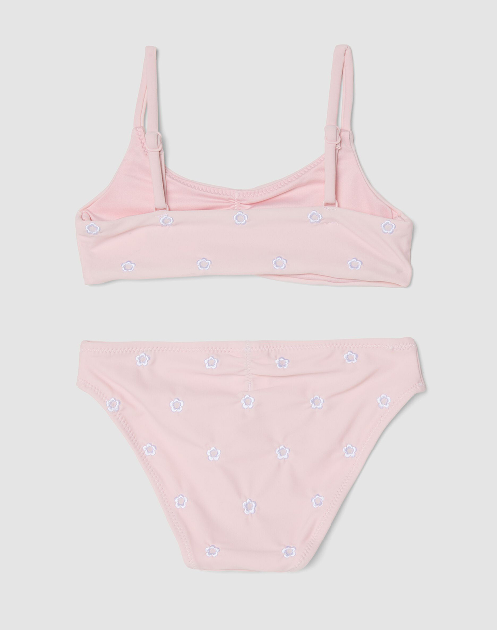OVS GIRL BIKINI EMBRO 2617052-CHALK PINK LightPink φωτογραφία
