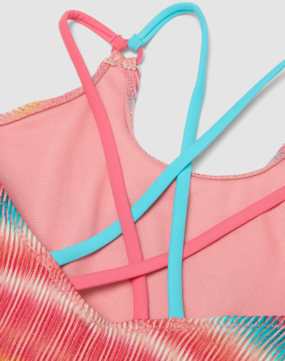 Ovs Girl Swimsuit Plisse&Apos 2617032-Multicolour Multi παιδικά Κορίτσι εσώρουχα μαγιό Politikos Shop Πολιτικός