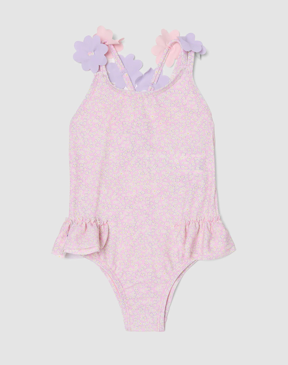 OVS OVS GIRL SWIMSUIT AOP 2569236-PINK LADY Pink