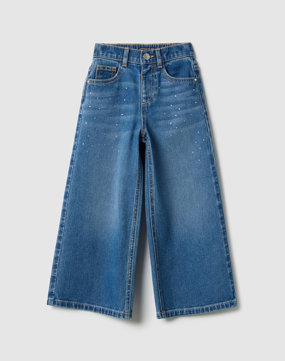 OVS DENIM WIDE STRAIGHT 2551295-MEDIUM BLUE DenimBlue