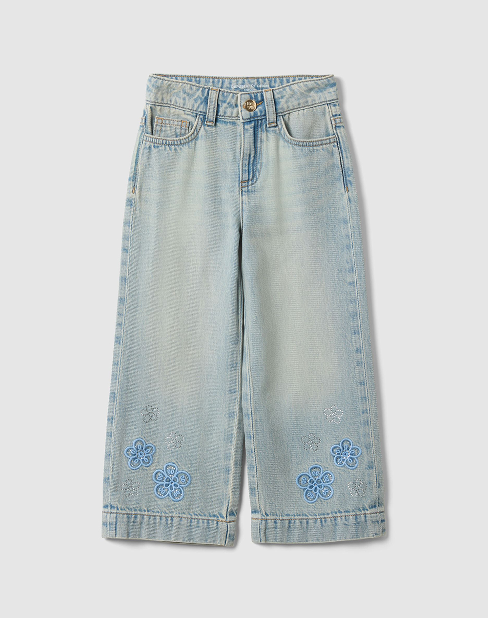 OVS DENIM WITH EMBRO 2559514-LIGHT BLUE DenimLightBlue