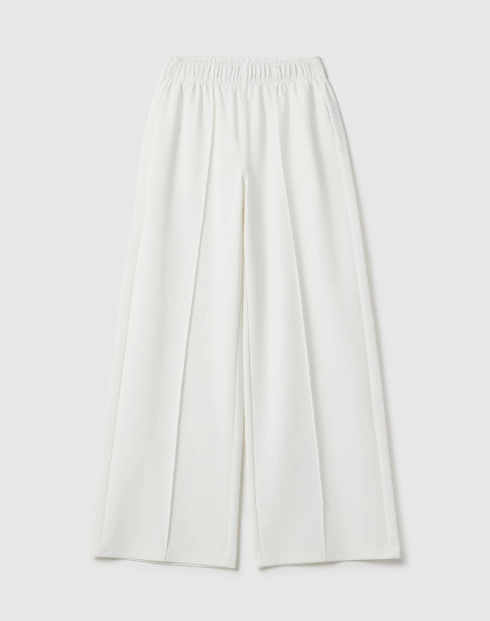 OVS JOGGER WIDE LEG 2566899-BLANC DE BLANC OffWhite