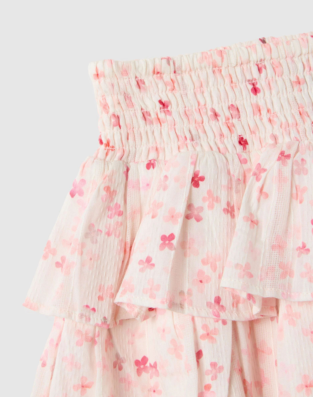 OVS AOP SKIRT 2616603-WHITE ALYSSUM Multi φωτογραφία