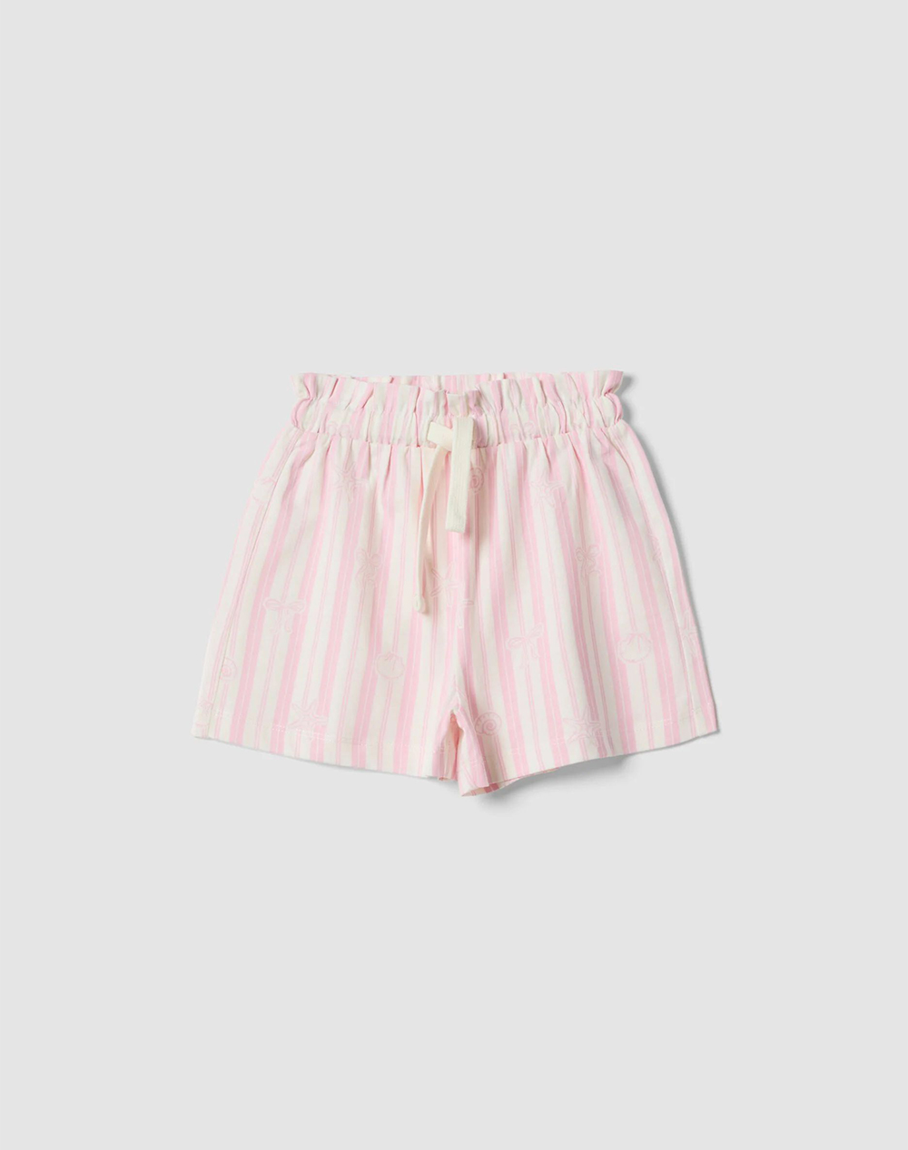 OVS SHORT JERSEY AOP 2688453-PARFAIT PINK Multi